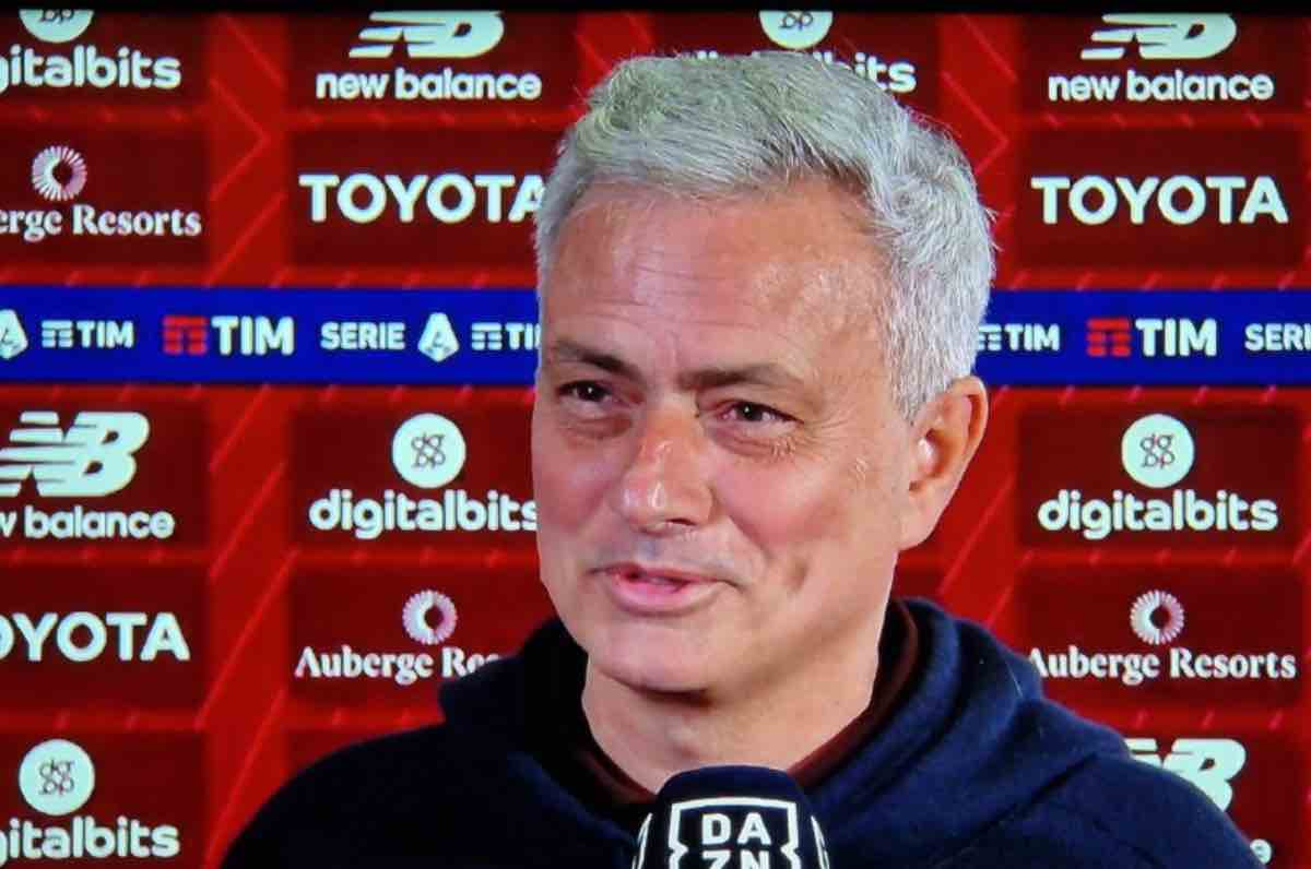 Mourinho nel post partita di Roma-Sampdoria