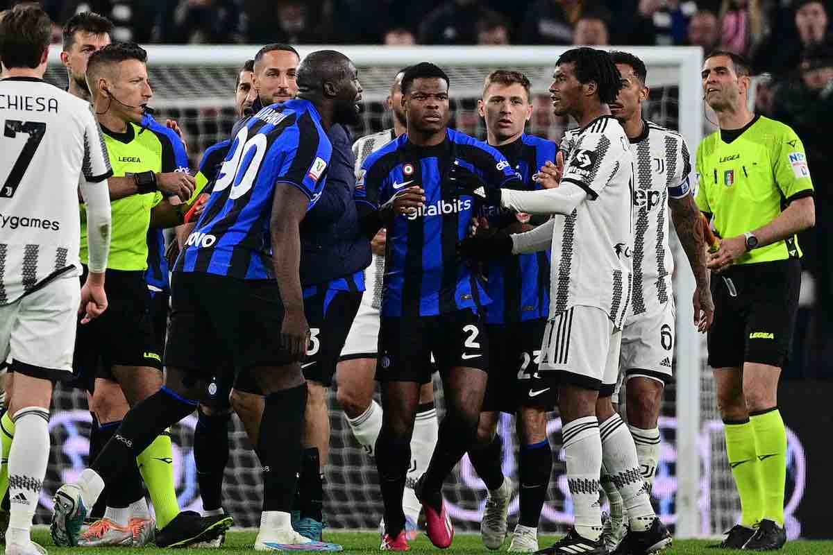 Juventus-Inter, le decisioni del Giudice Sportivo