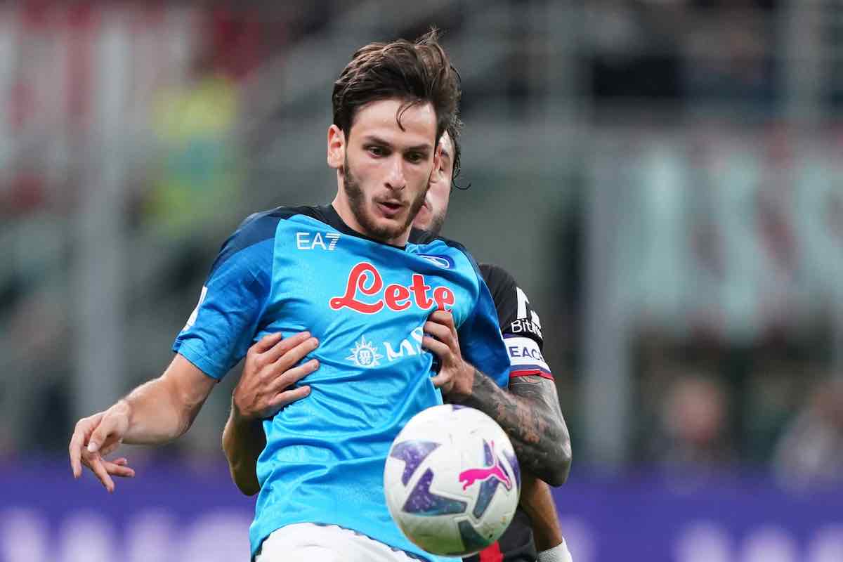 Napoli-Milan: follia dalla Premier League per Kvara