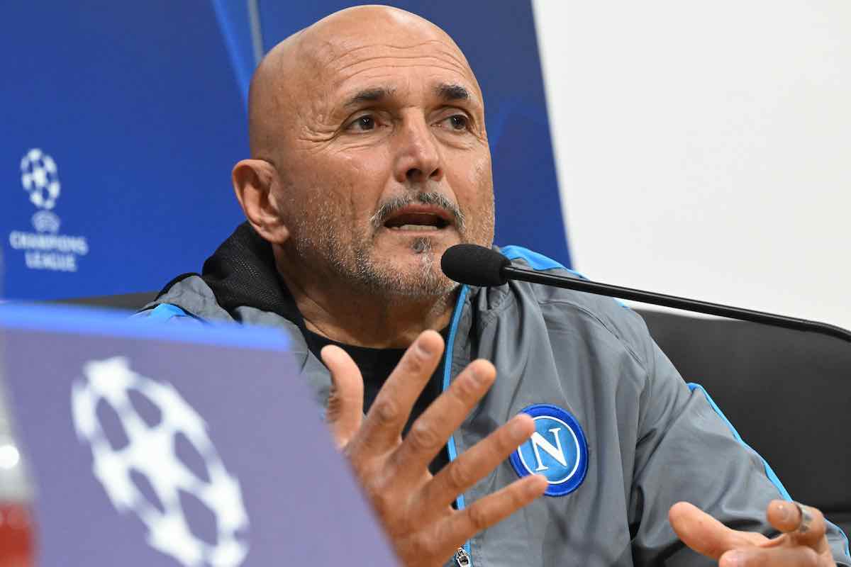 Milan Napoli: Spalletti conferenza 