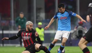 Tensione nel finale di Milan - Napoli