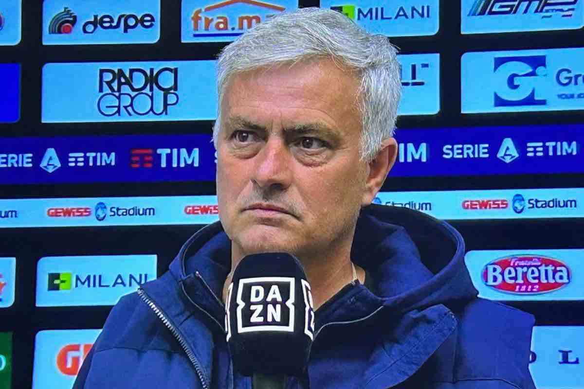 Mourinho dopo Atalanta-Roma