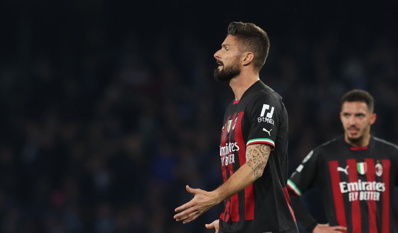 Olivier Giroud rinnova col Milan