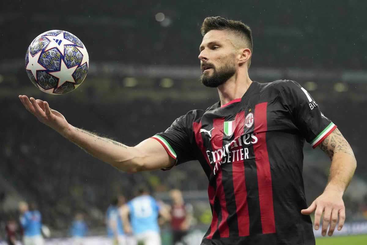 Milan, Giroud torna in grupp