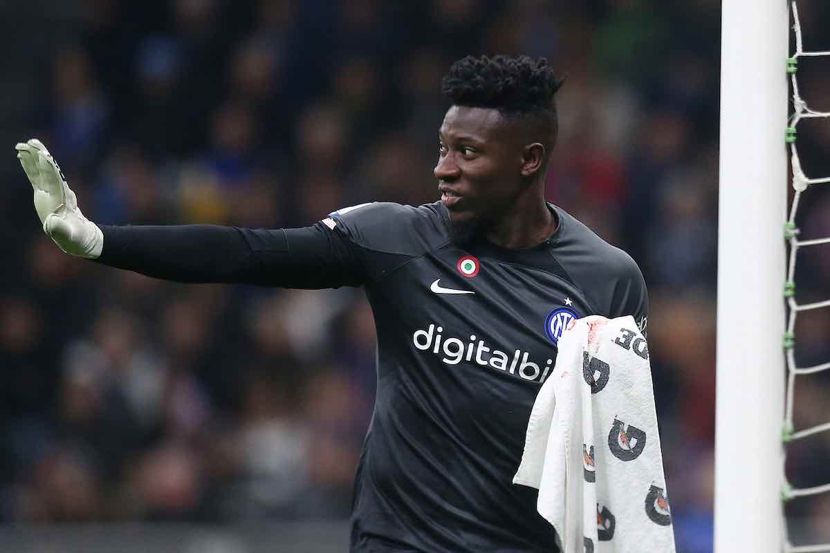 Benfica Inter, critiche per Onana