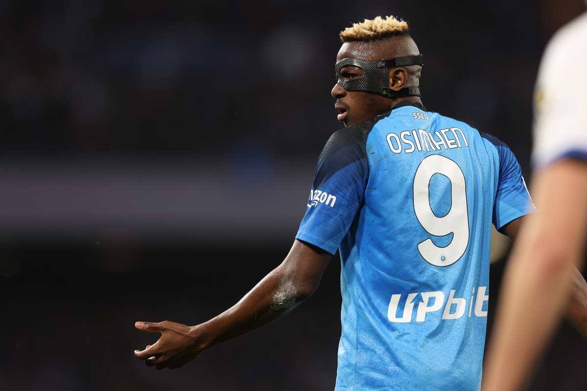 Napoli, la Champions aumenta il prezzo di Osimhen