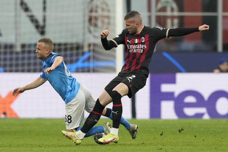 Milan Napoli Rebic