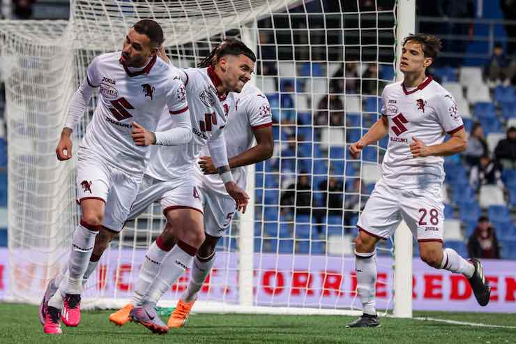 Sassuolo-Torino: pari a Reggio Emilia