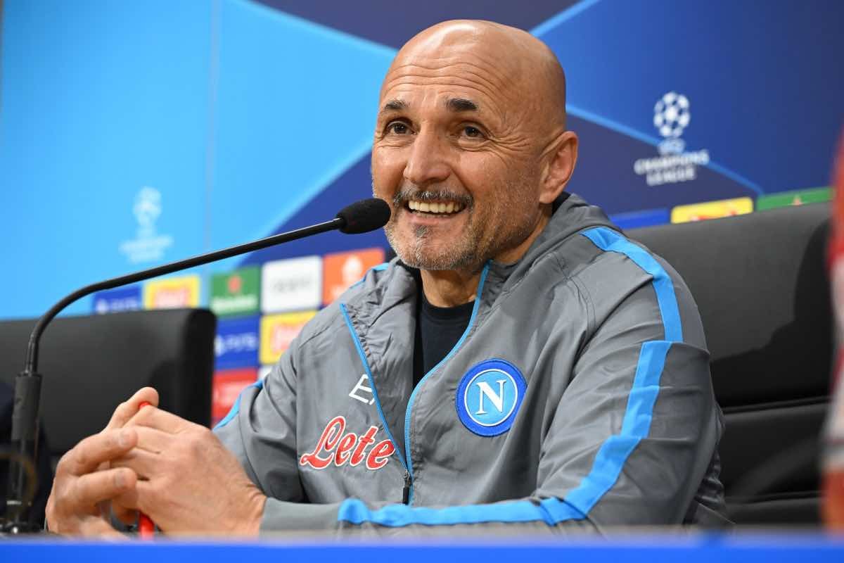 Conferenza Spalletti prima di Milan-Napoli