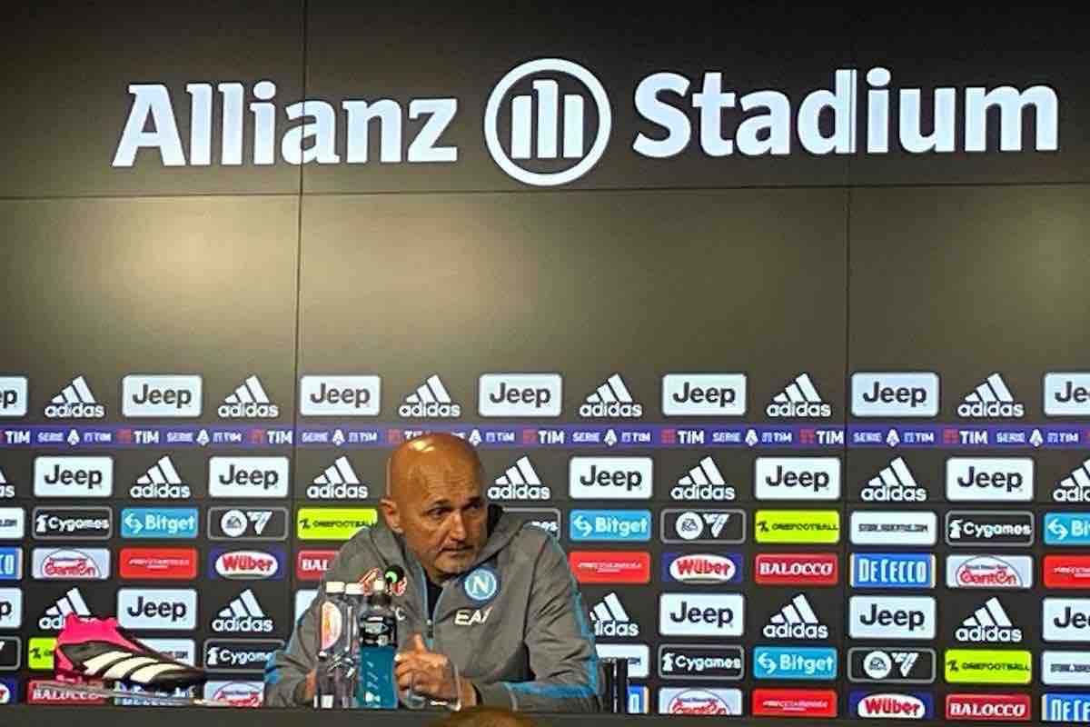 Napoli, Spalletti in conferenza post Juve