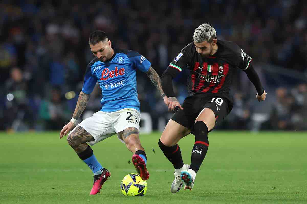 Milan-Napoli: conferenza Pioli theo hernandez