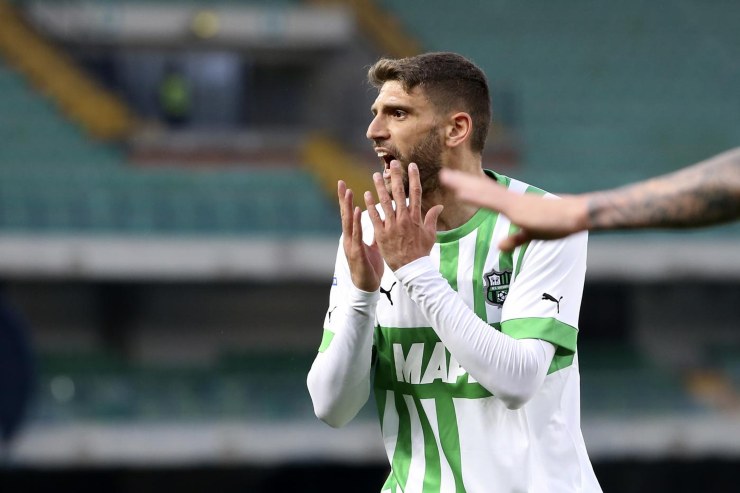 Sassuolo-Juventus, Berardi in dubbio