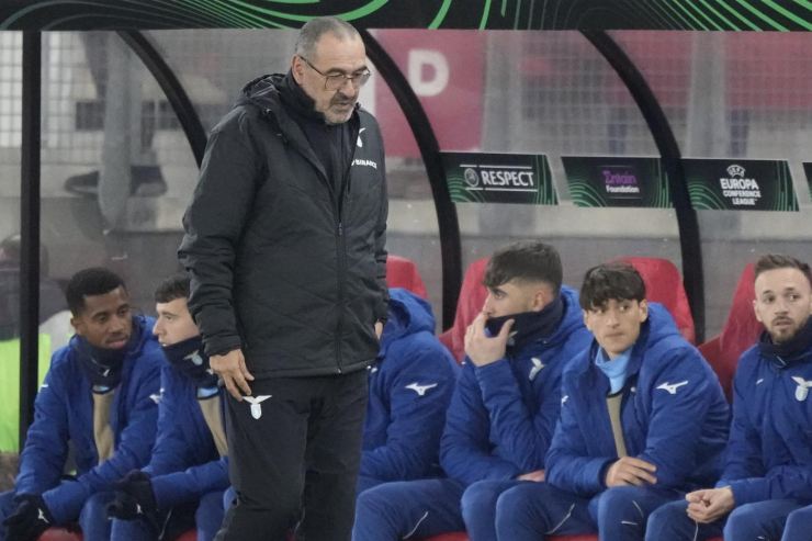 Maurizio Sarri vs Pro Recco: la reazione dei laziali