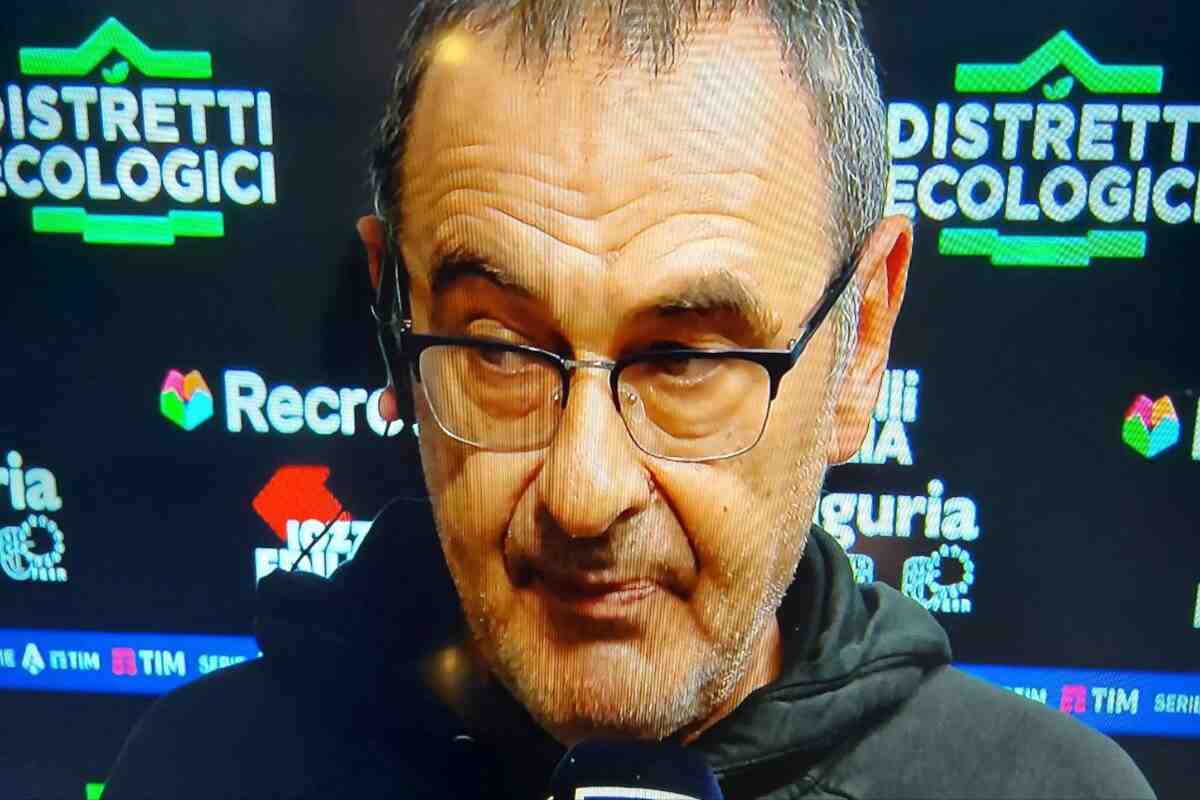 Spezia-Lazio, parla Sarri