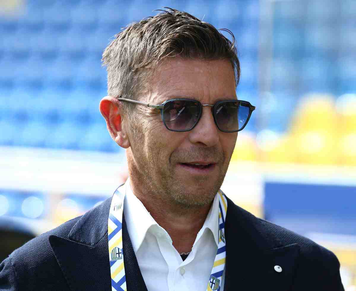 Gianluca Rocchi in tribuna per Roma-Sampdoria