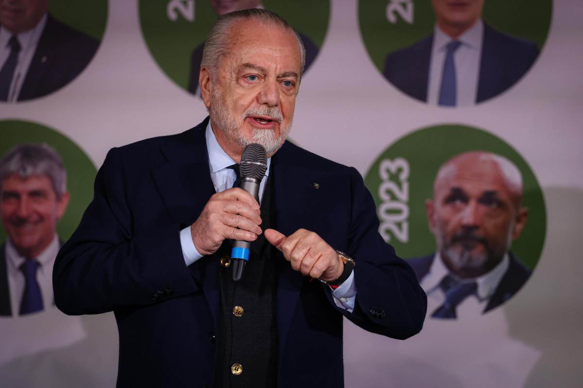 De Laurentiis Napoli polemica Juventus Giuntoli