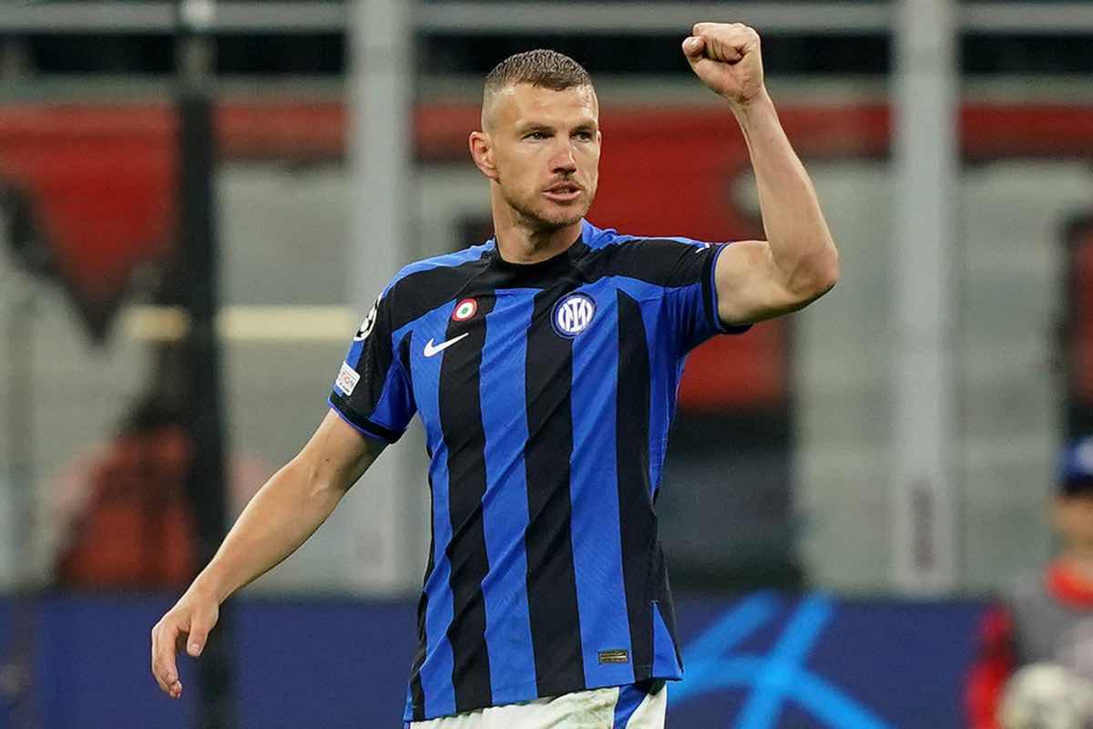 Dzeko sul rinnovo dopo Milan-Inter