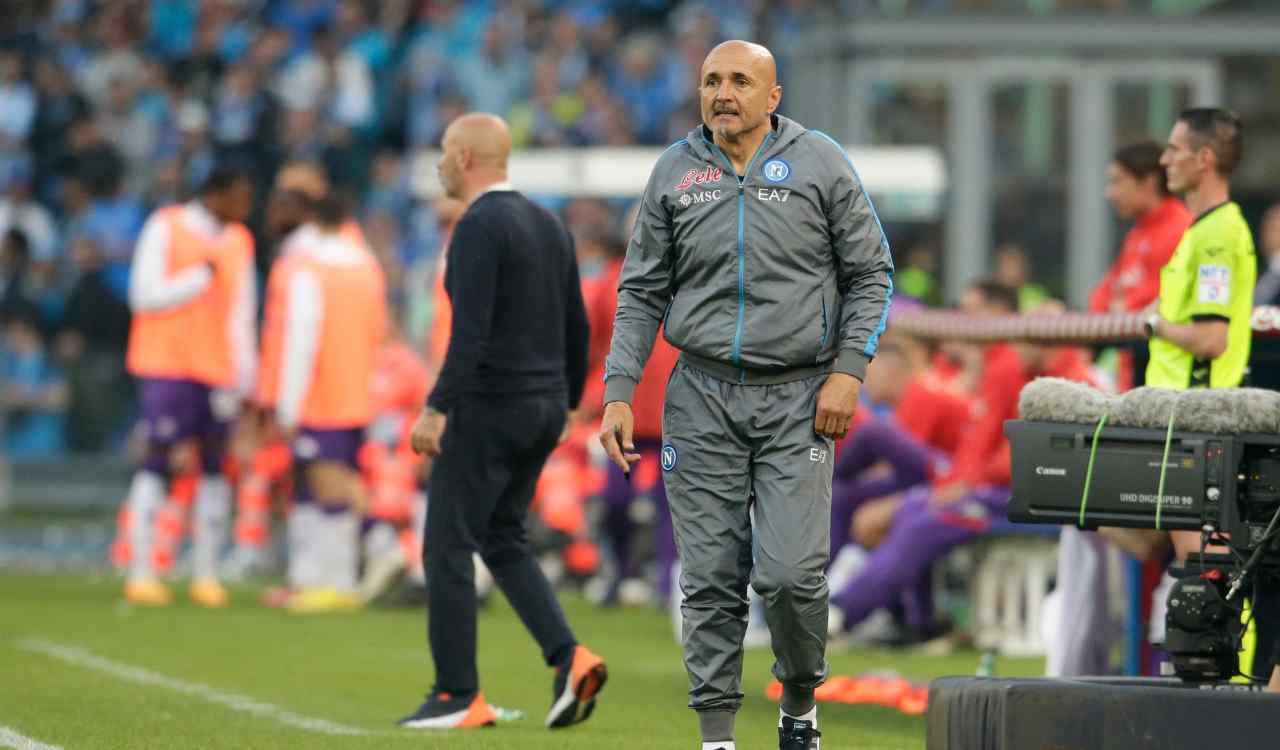 Luciano Spalletti dopo Napoli-Fiorentina