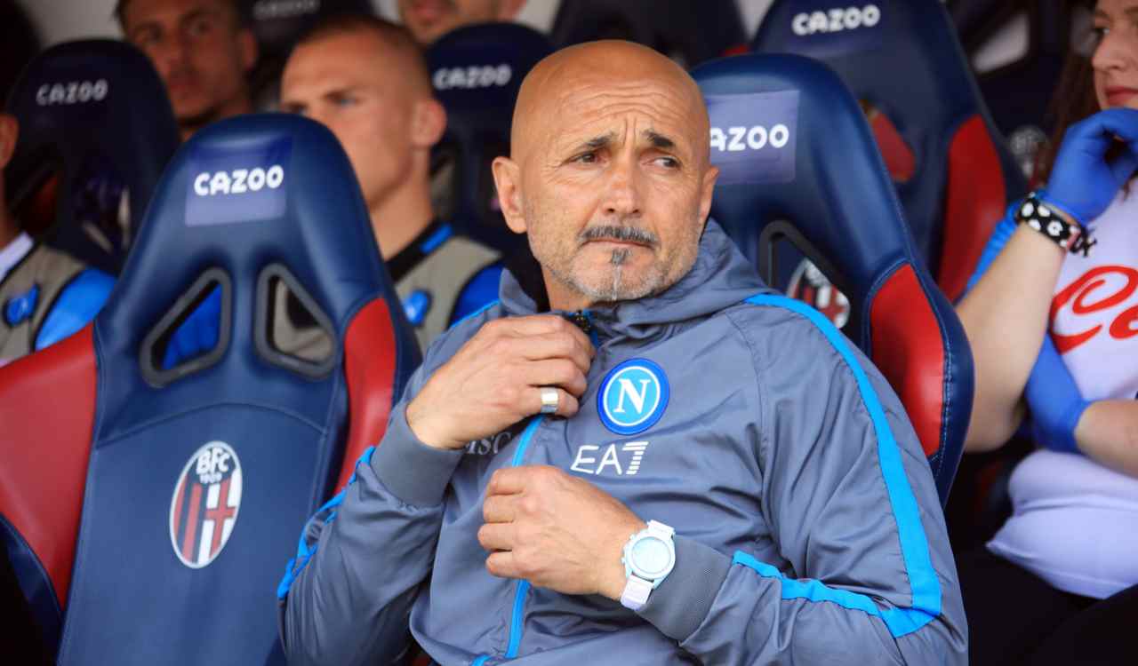 Spalletti dopo Bologna-Napoli