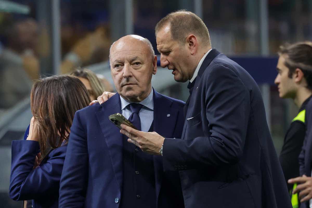 Marotta prima di Milan-Inter