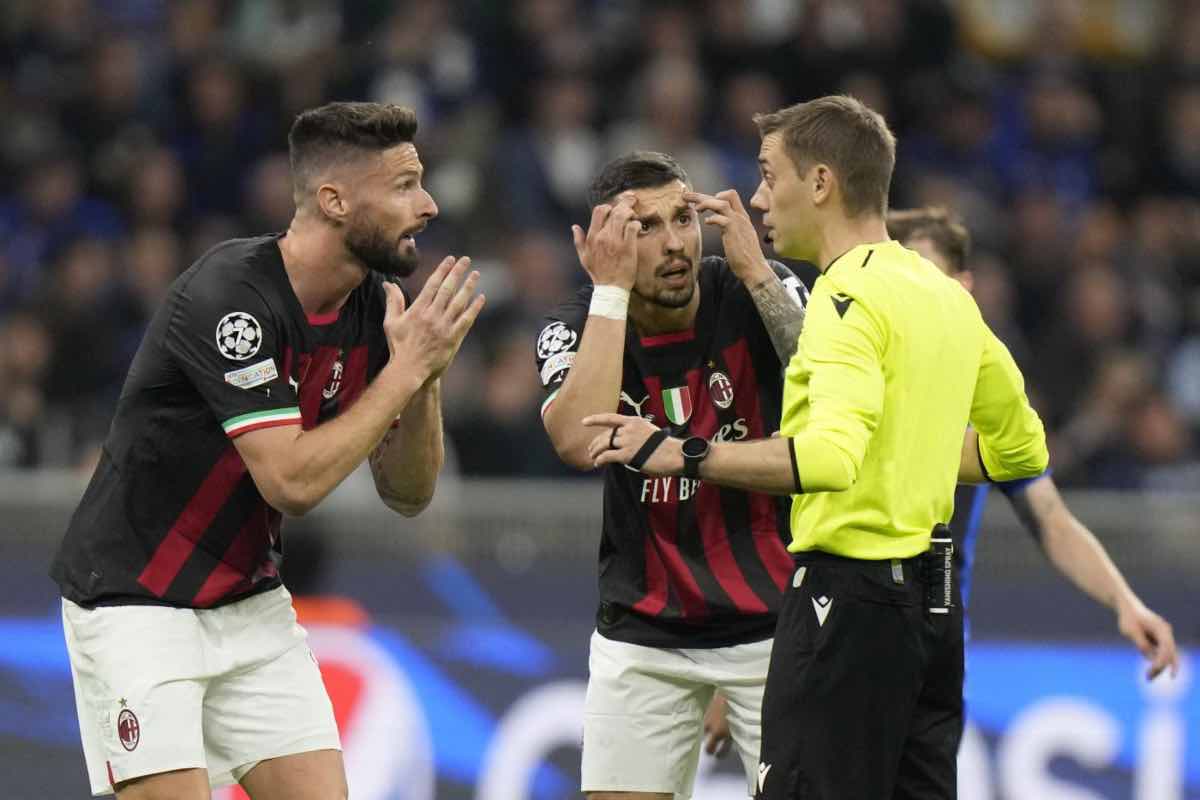 Inter-milan, tensione nel finale