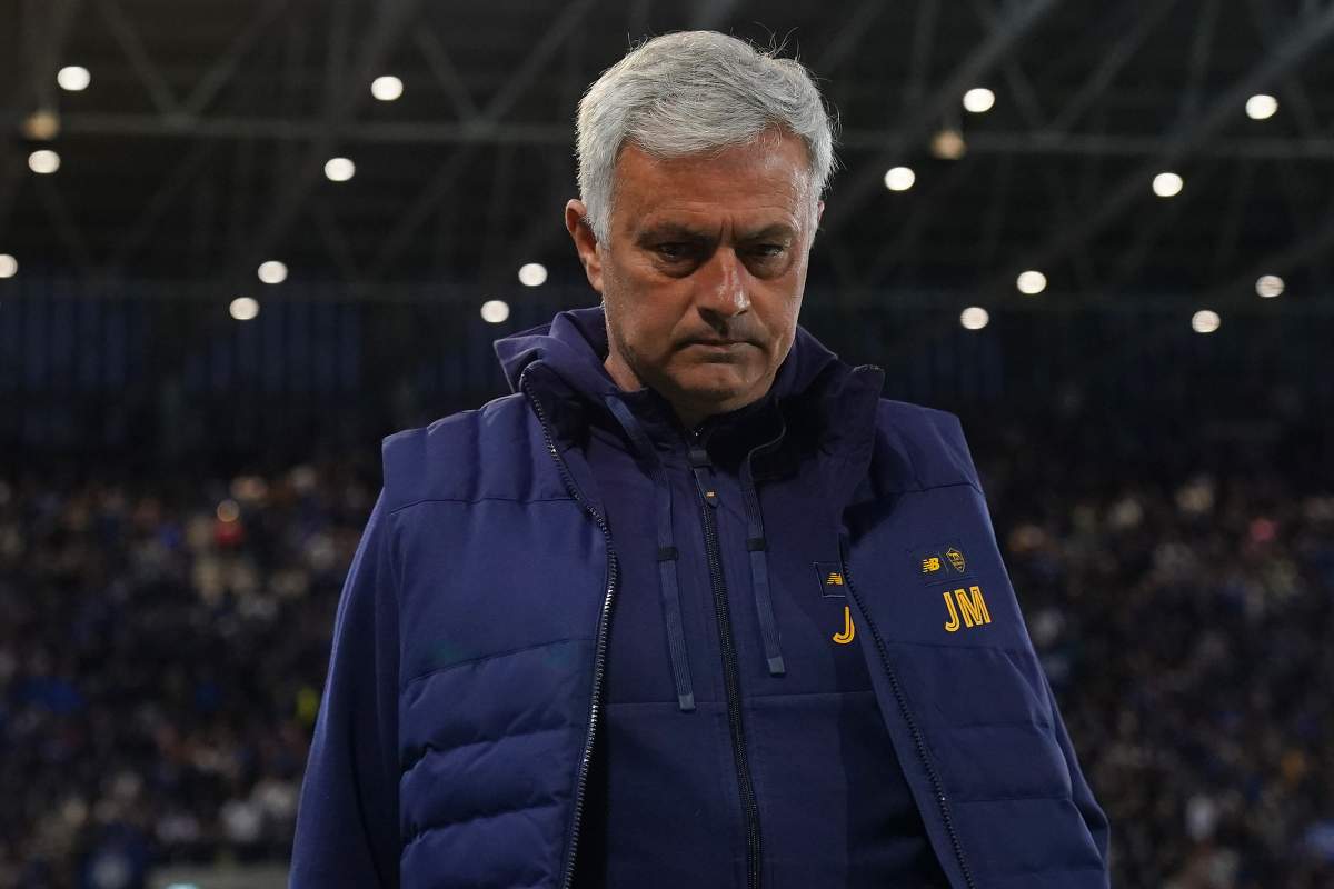 Monza-Roma Mourinho polemica Caressa