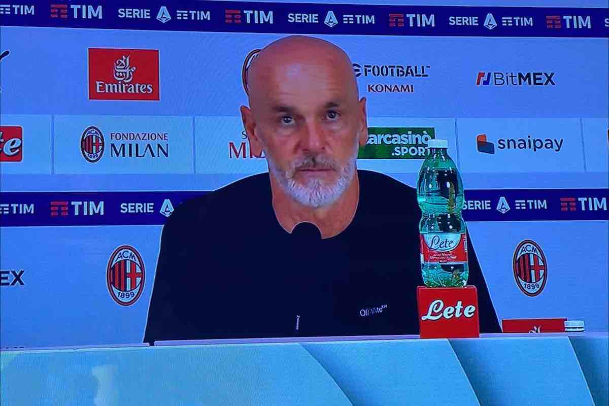 Milan-Lazio: Pioli in conferenza