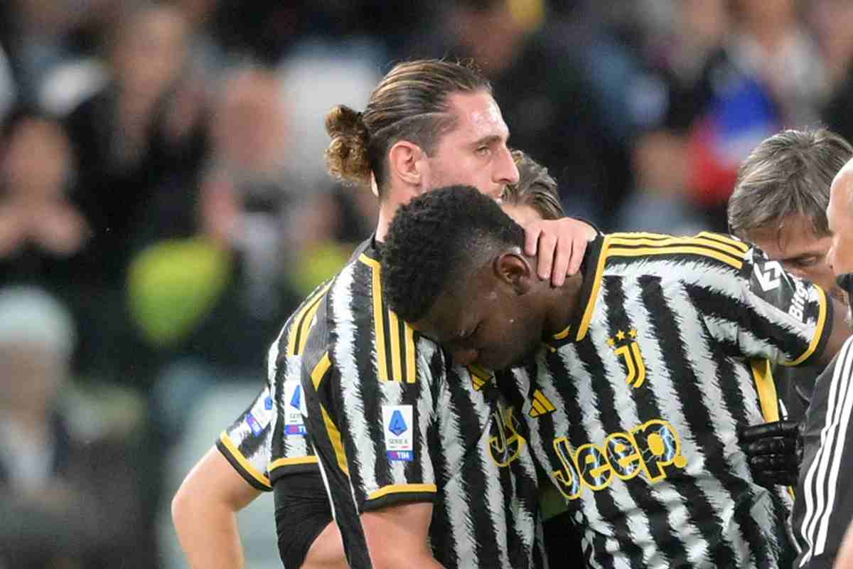 infortunio Pogba calciomercato Juventus Napoli Frattesi