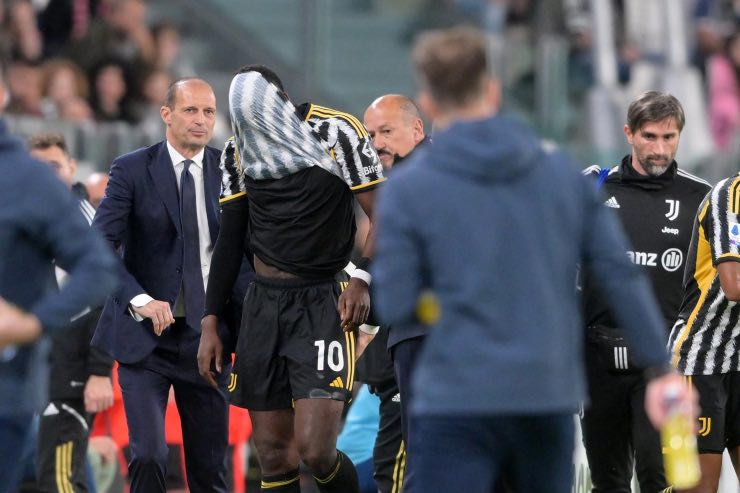 Allegri criticato per la gestione di Pogba