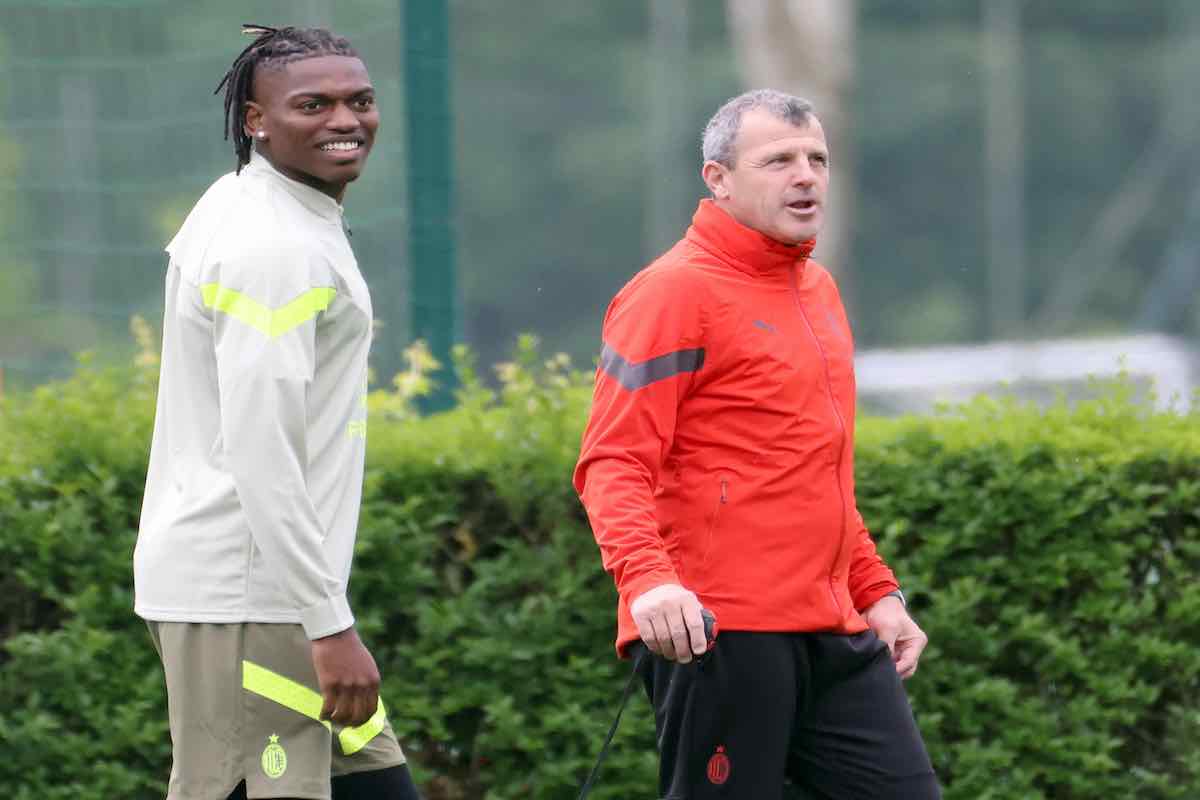 Inter-Milan: Leao a Milanello