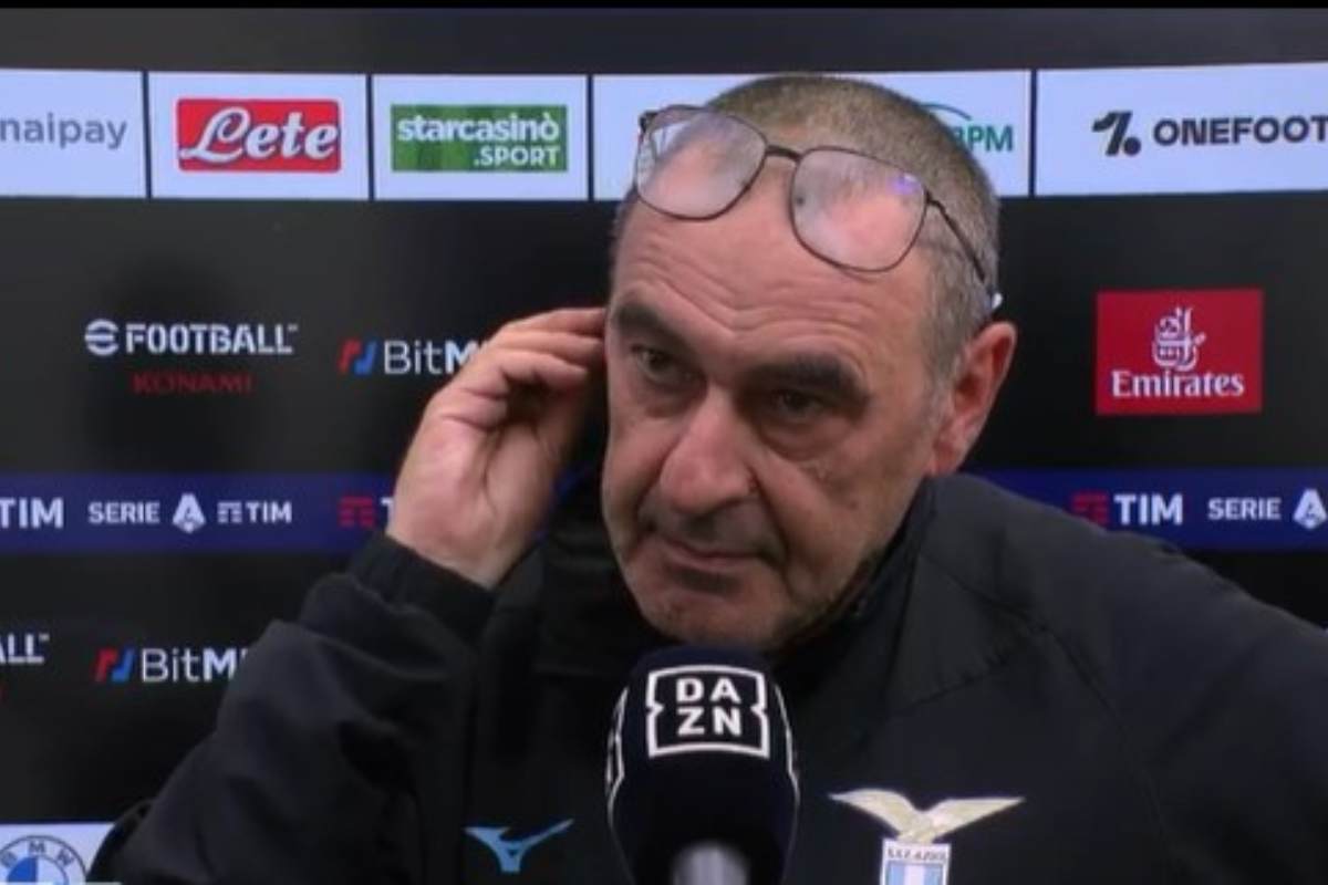 Sarri deluso dopo Milan-Lazio: "Squadra sfiduciata"