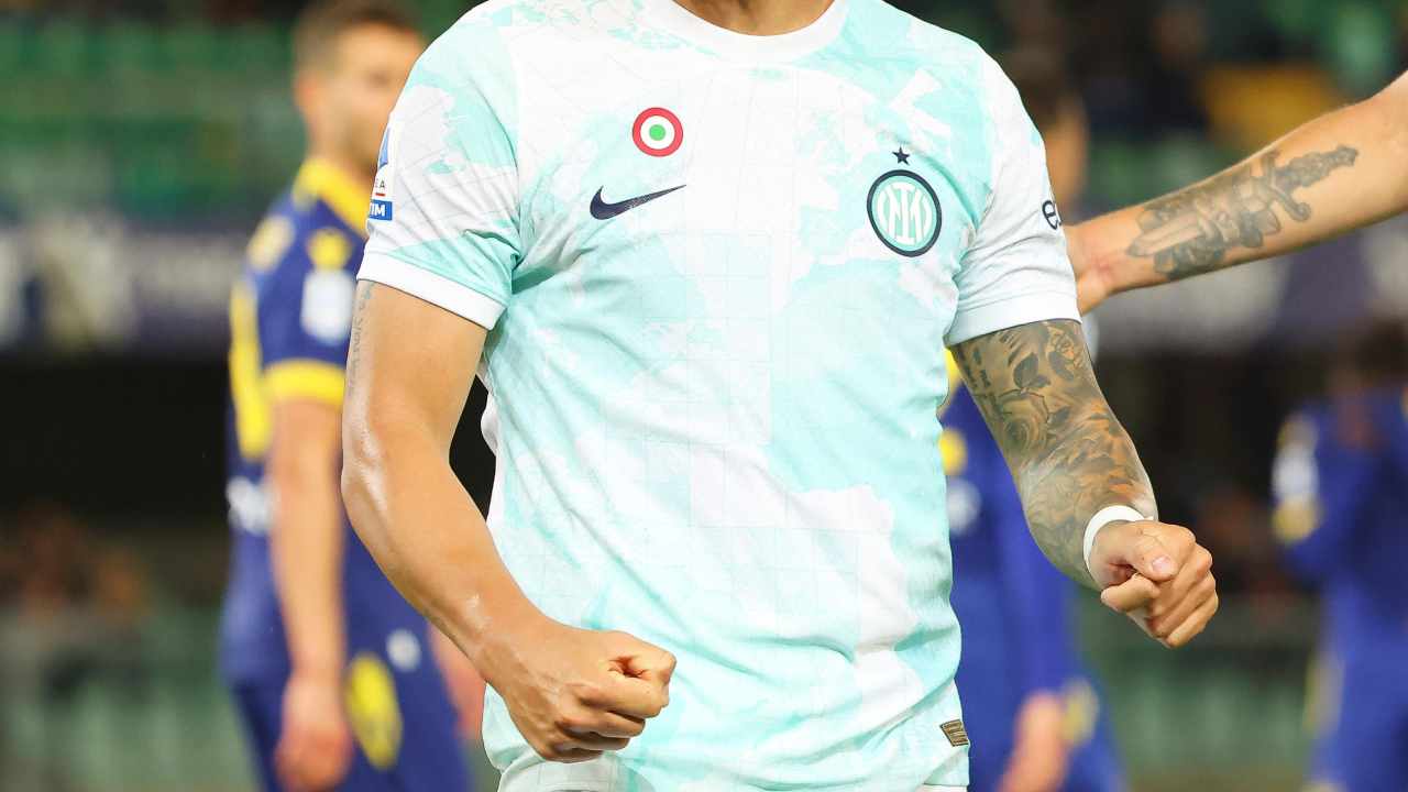 Seconda maglia Inter 2022 23