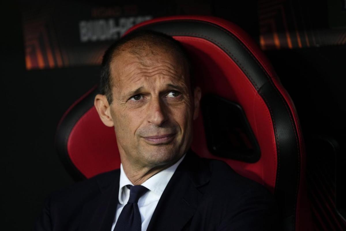 Siviglia-Juventus, siparietto tra Allegri e Vlahovic