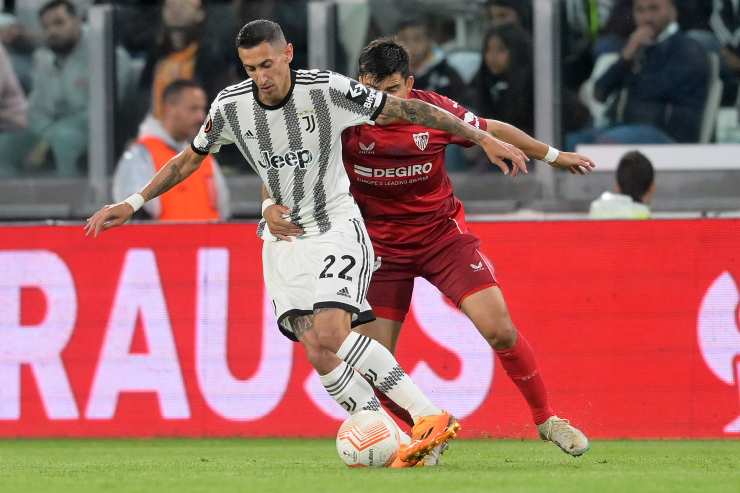 Di Maria criticato dopo Juventus-Siviglia di Europa League