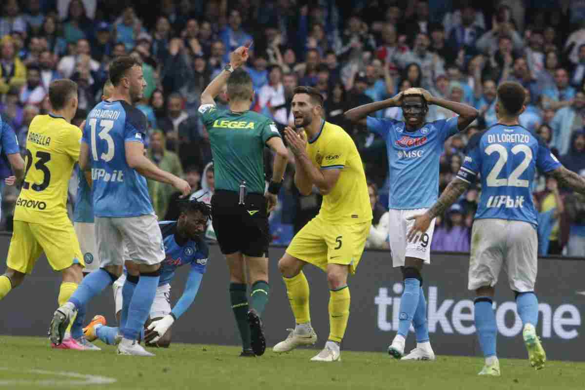 Napoli-Inter, Gagliardini squalificato per un turno