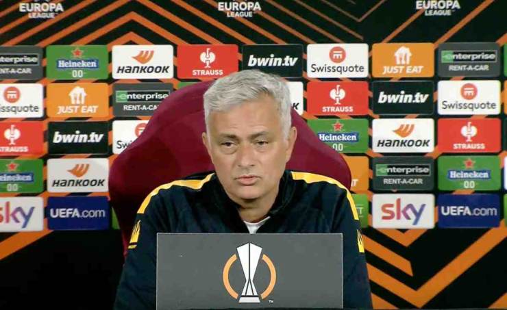 Mourinho prima di Roma-Bayer