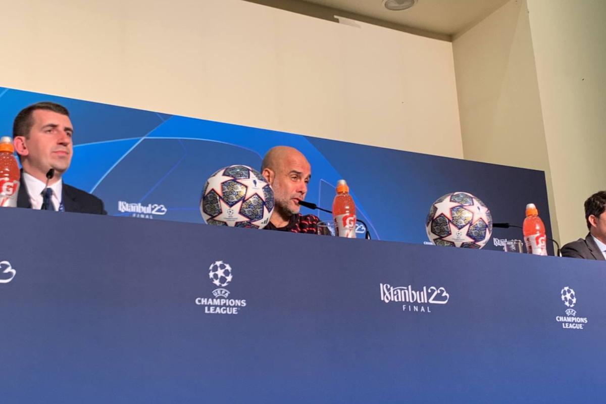 Manchester City-Inter conferenza stampa Guardiola