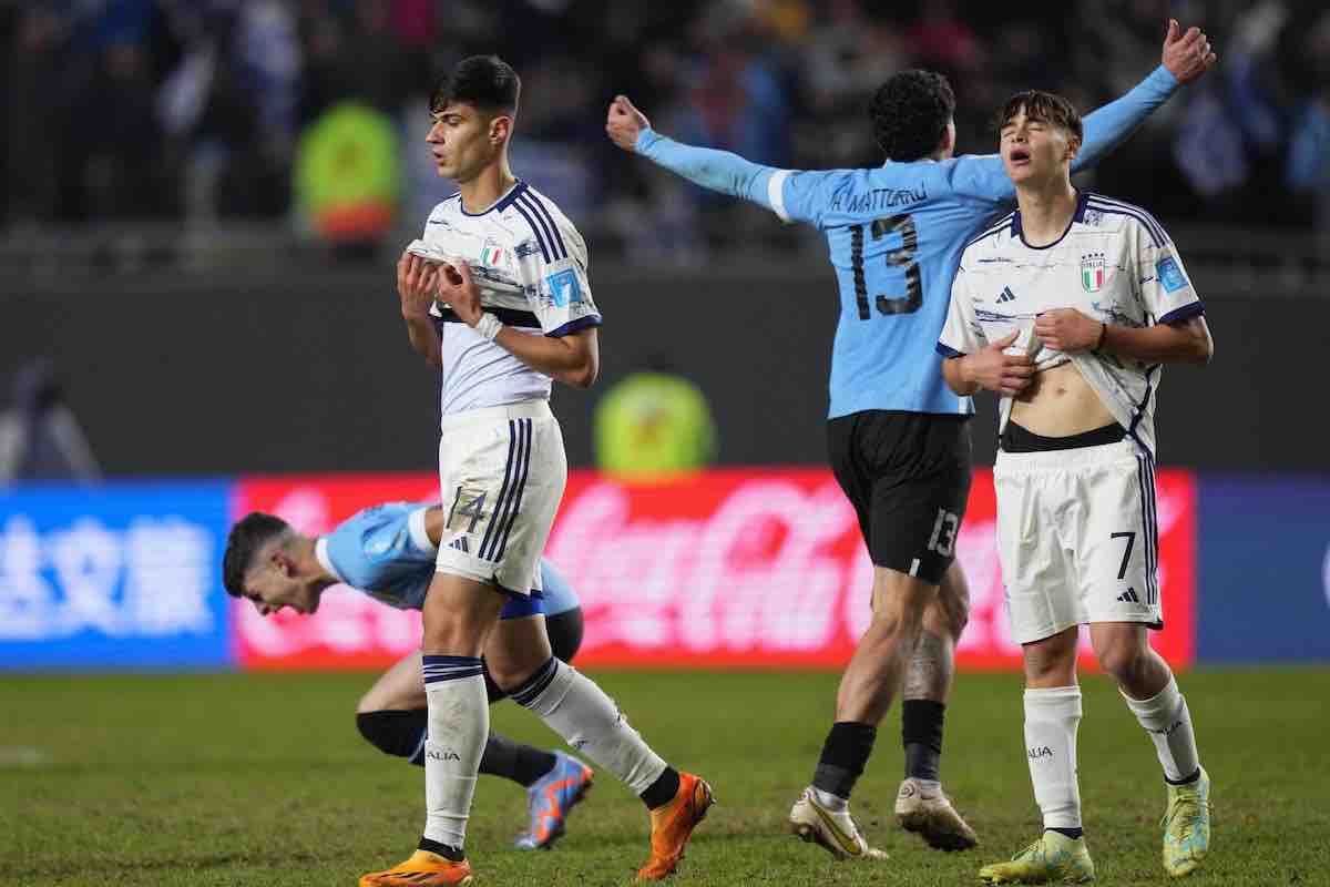 Mondiale Under 20, l'Italia si arrende all'Uruguay