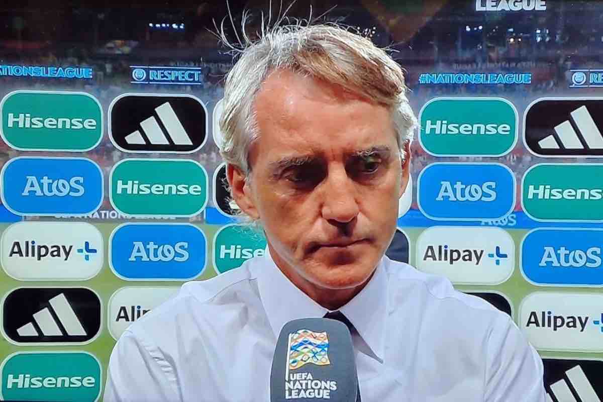 Mancini dopo spagna-Italia