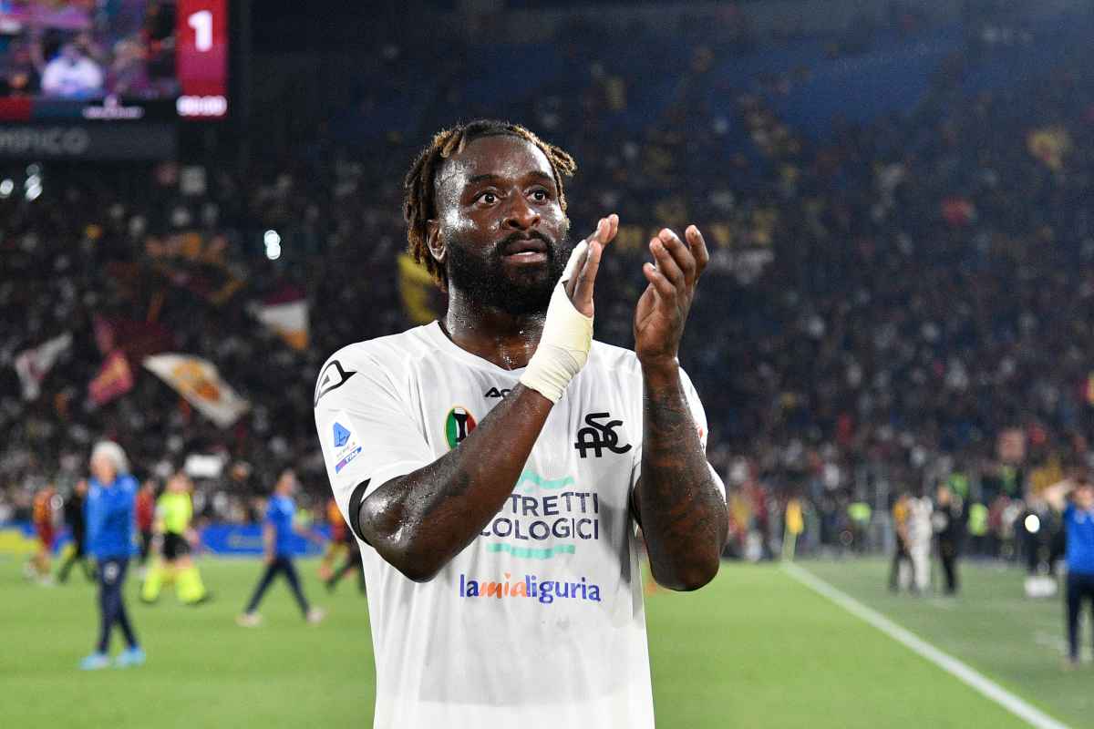 Spareggio salvezza Spezia Verona calciomercato Nzola