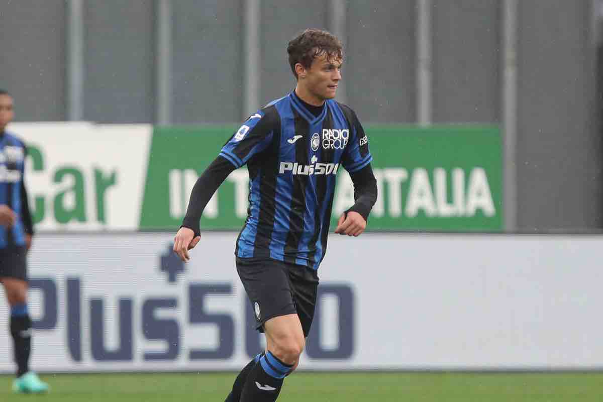 Atalanta-Monza, agenti Scalvini allo stadio