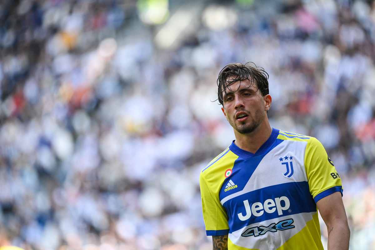 Juventus allenamento esuberi Luca Pellegrini