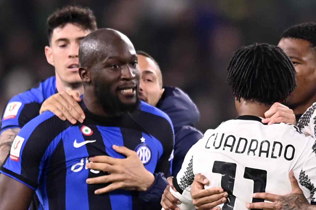 tifosi Juventus cori Cuadrado Lukaku