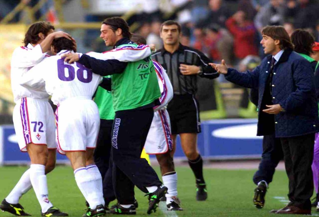 Paolo Vanoli giocatore della Fiorentina