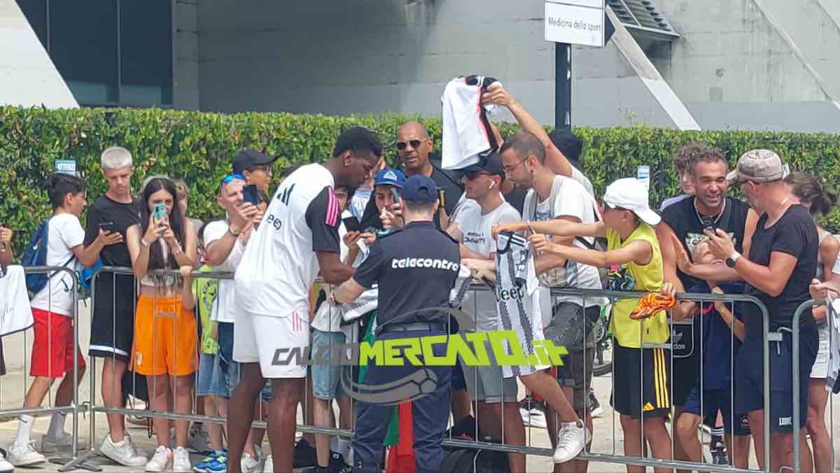 Pogba con i tifosi