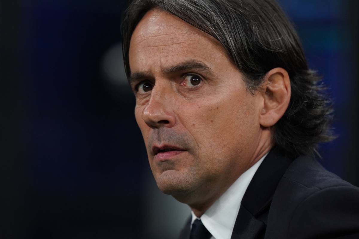 Lo sguardo di Inzaghi spaventato