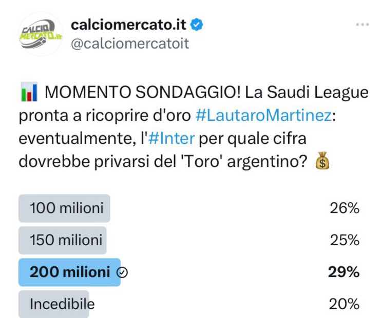 Qualcuno dice sì: Lautaro Martinez via dall'Inter per 200 milioni