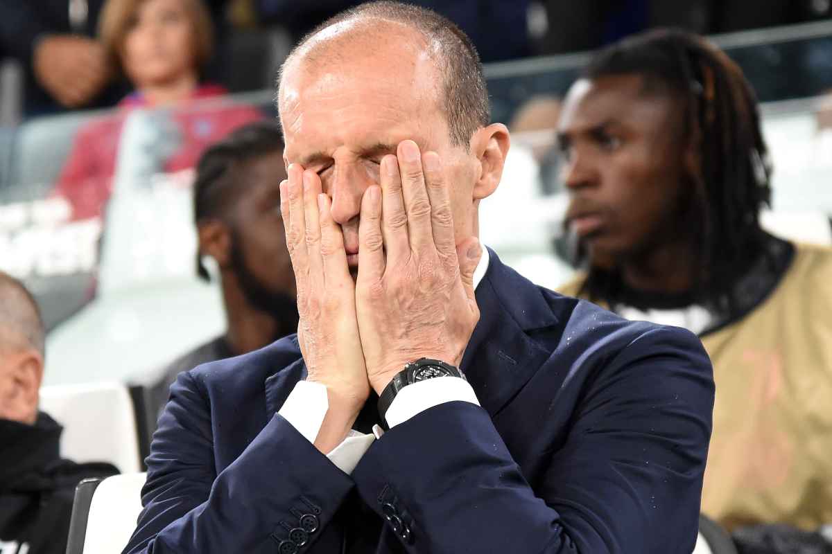 Allegri, il giocatore vuole lasciare la Juventus