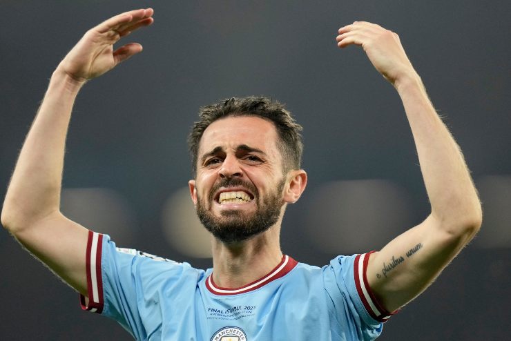 Bernardo Silva può lasciare il Manchester City