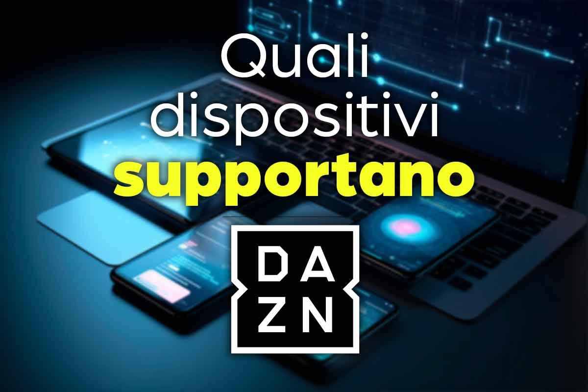 dispostivi supportano dazn